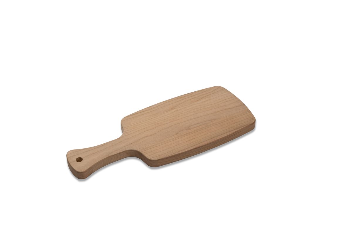 Small Cherry Service Board with Handle - Thumbnail 2