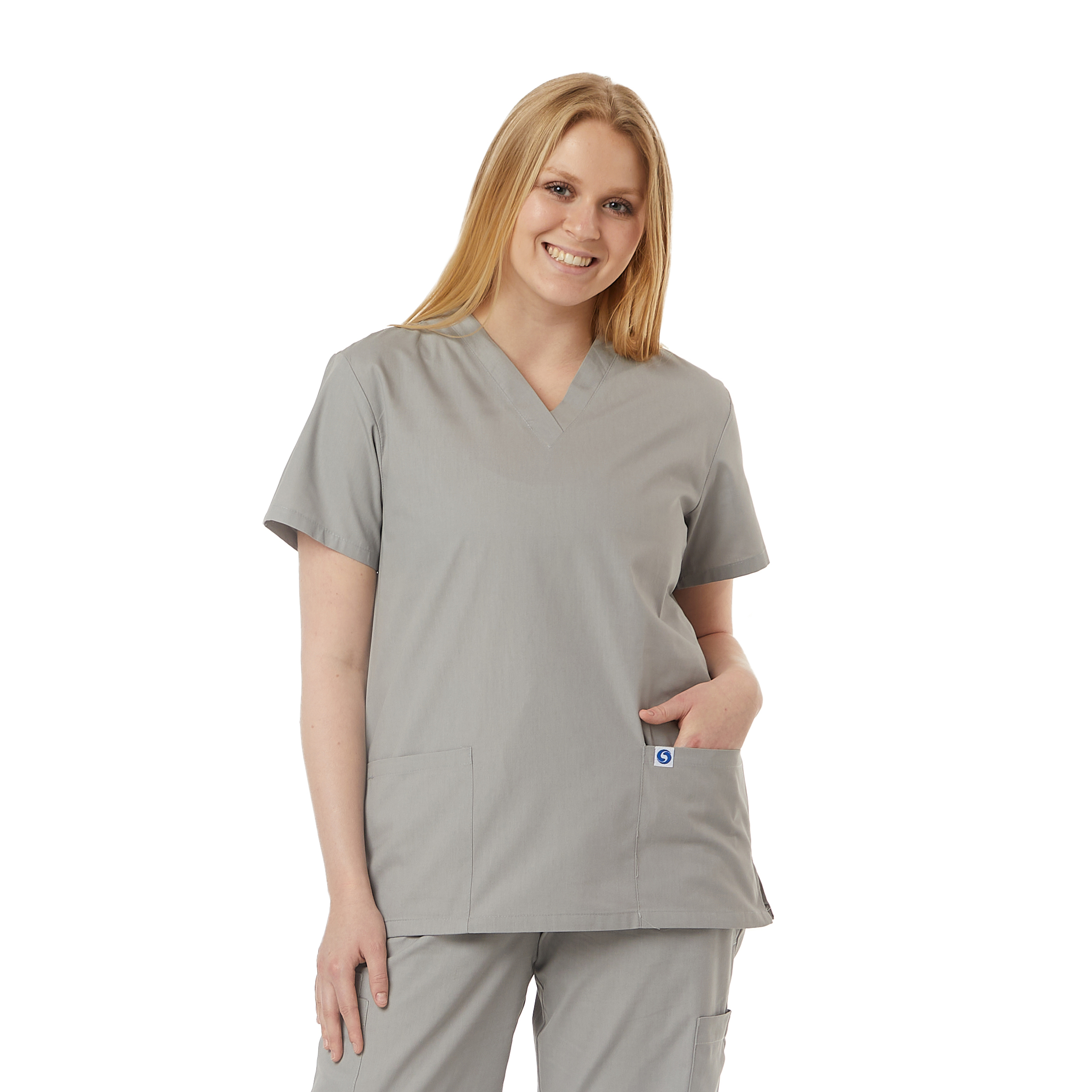 Unisex V-Neck Scrub Tunic 35