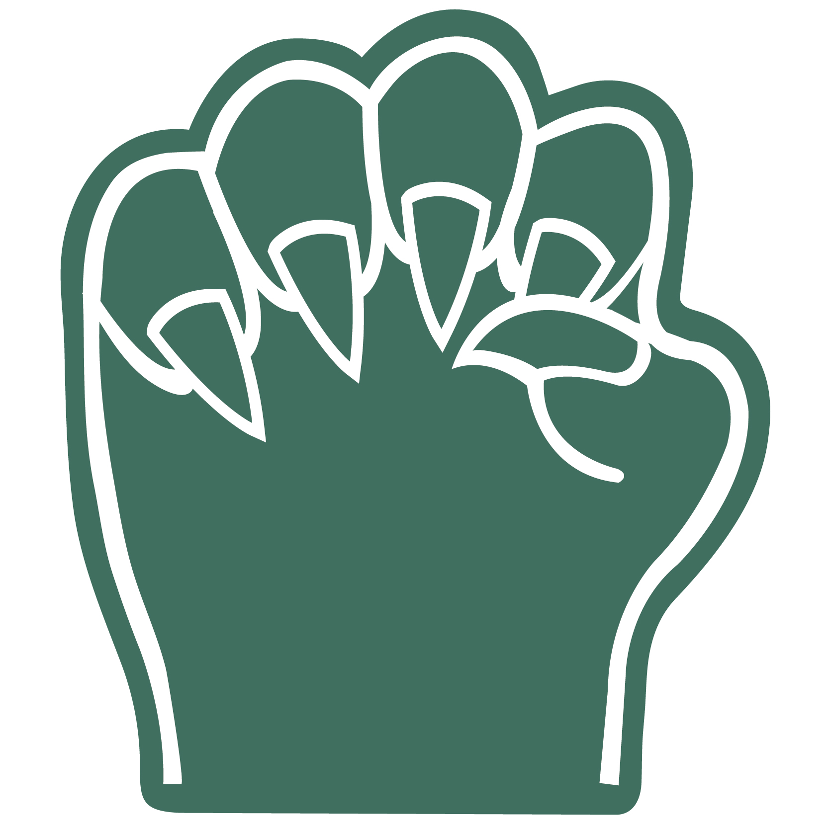 Large Claw Mitt 73