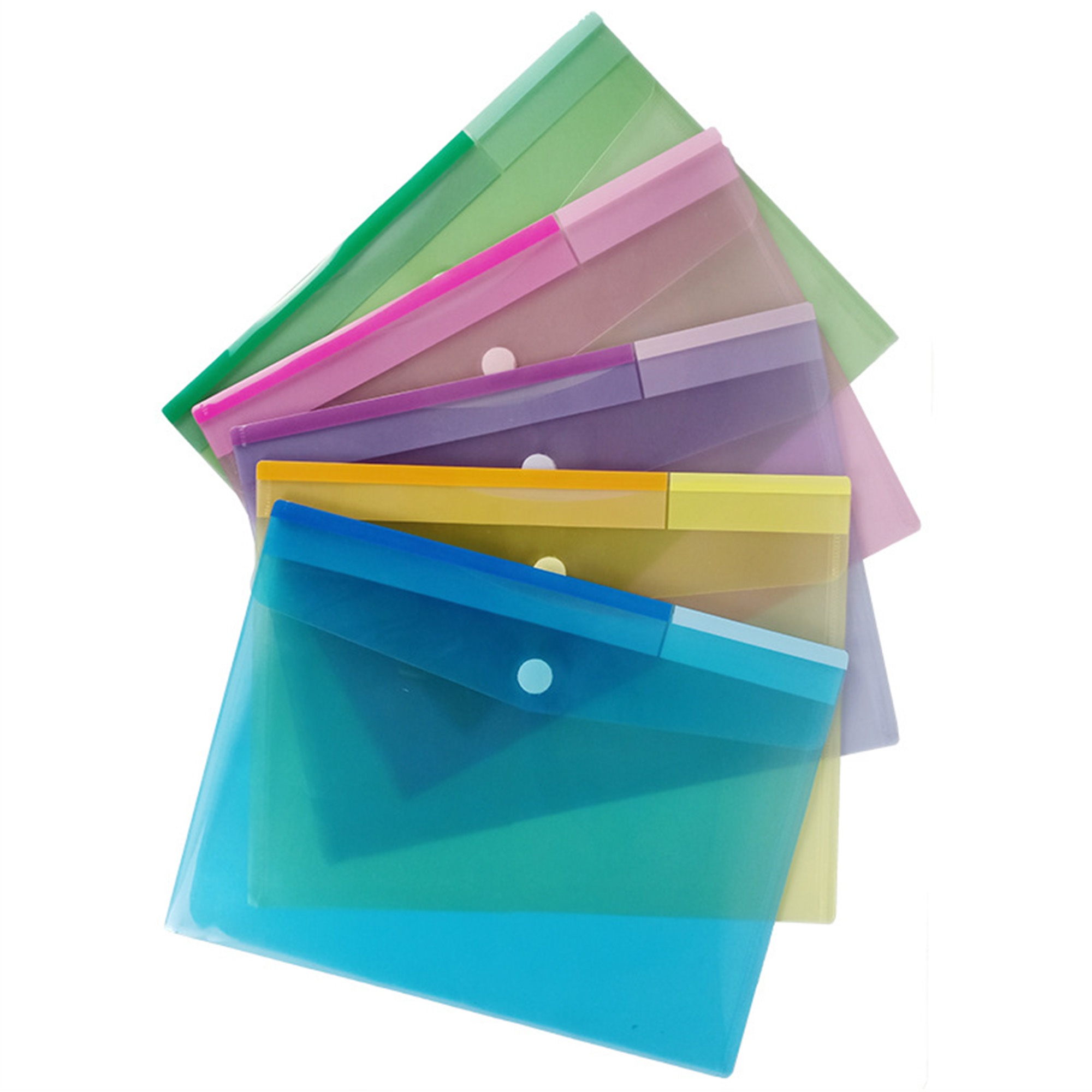 Hook And Loop PP Folder Document Bag 5
