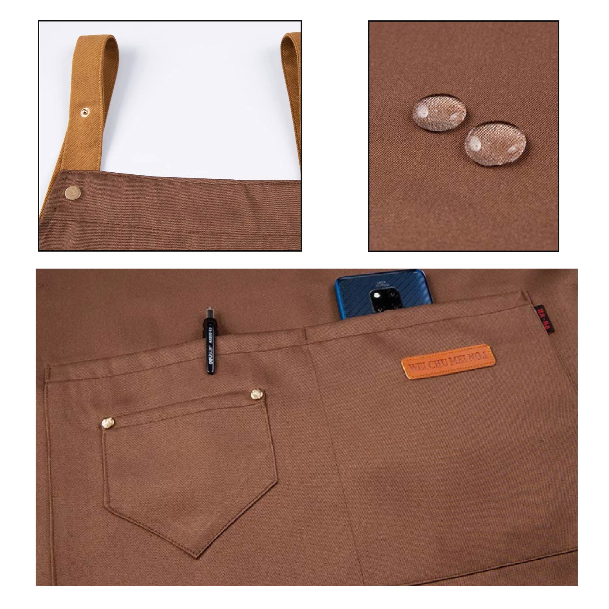MOQ 10 pcs Restaurant Service Apron 6