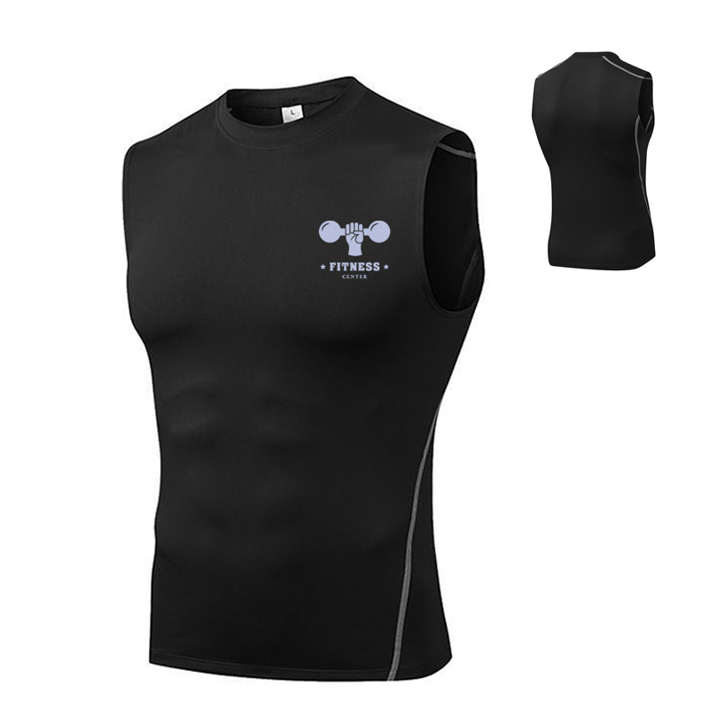 Men's Training Tight Vest Breathable Sleeveless