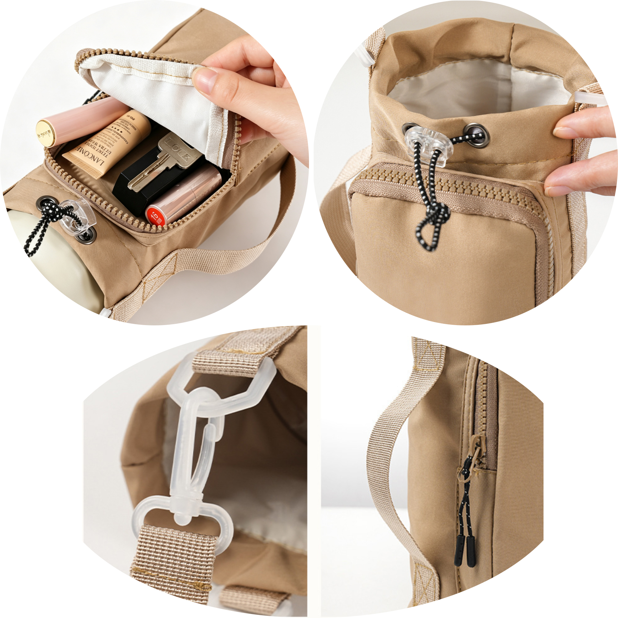 Cup Sleeve With Cord Strap 5