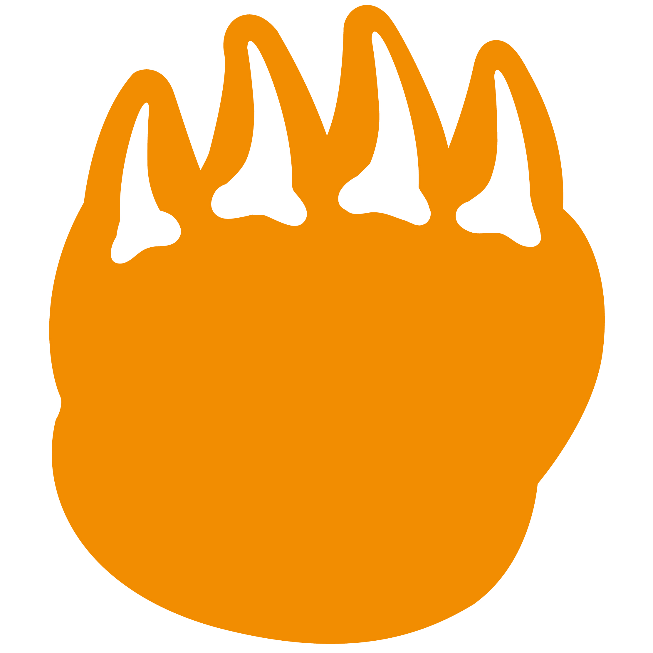 Foam Dragon Claw Mitt 81