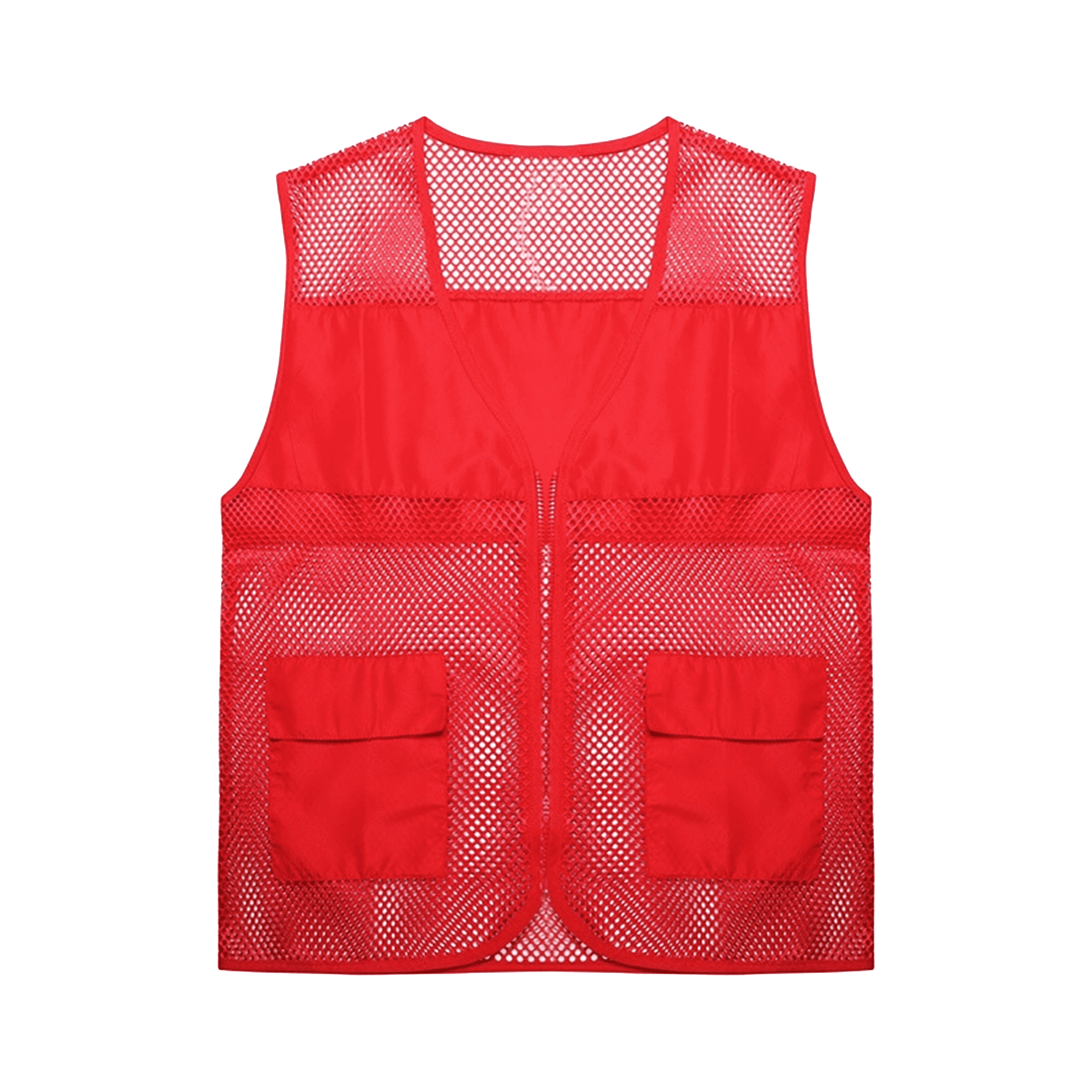 Unisex Mesh Breathable Multi-Pockets Vest 23