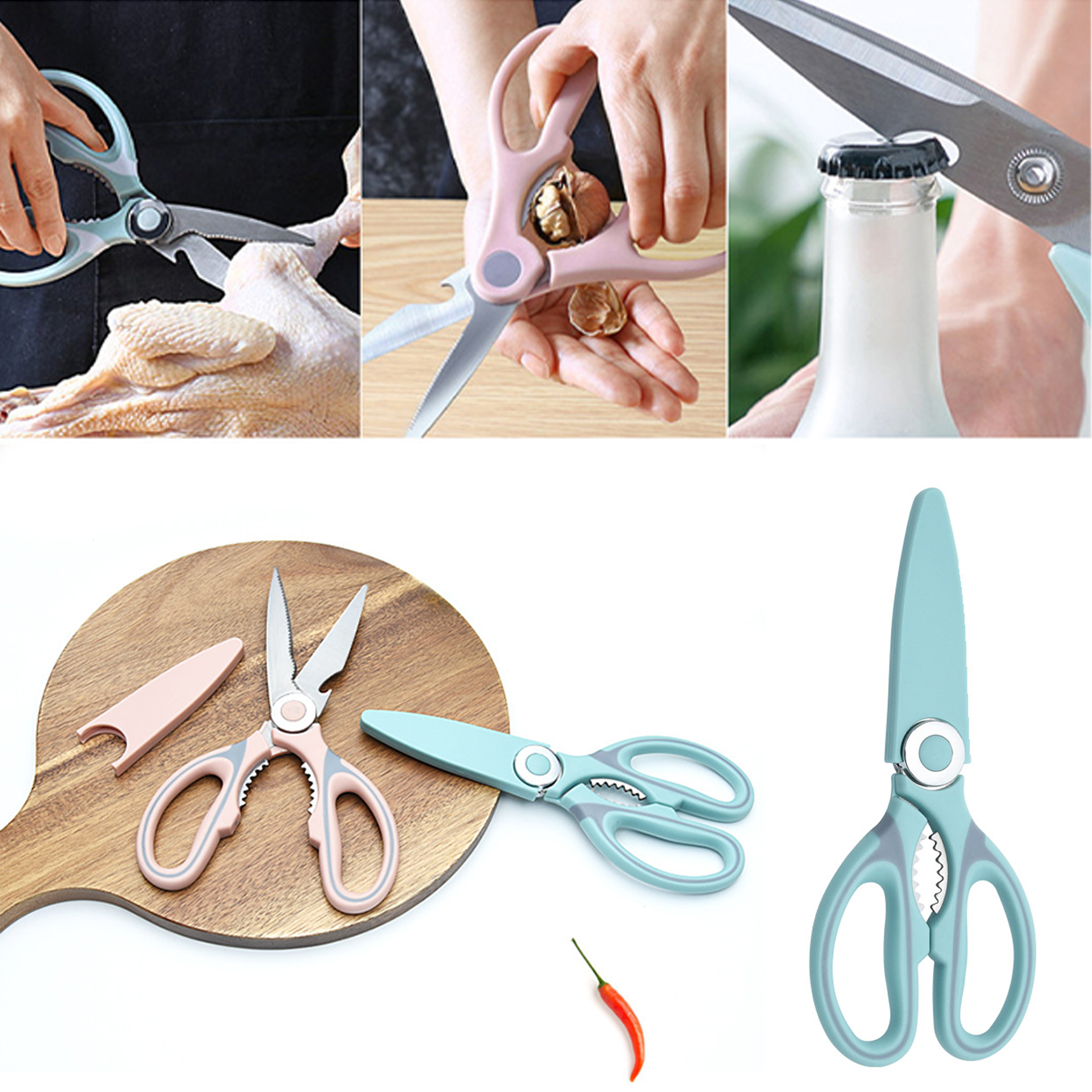 Stainless Steel Household Scissors 8