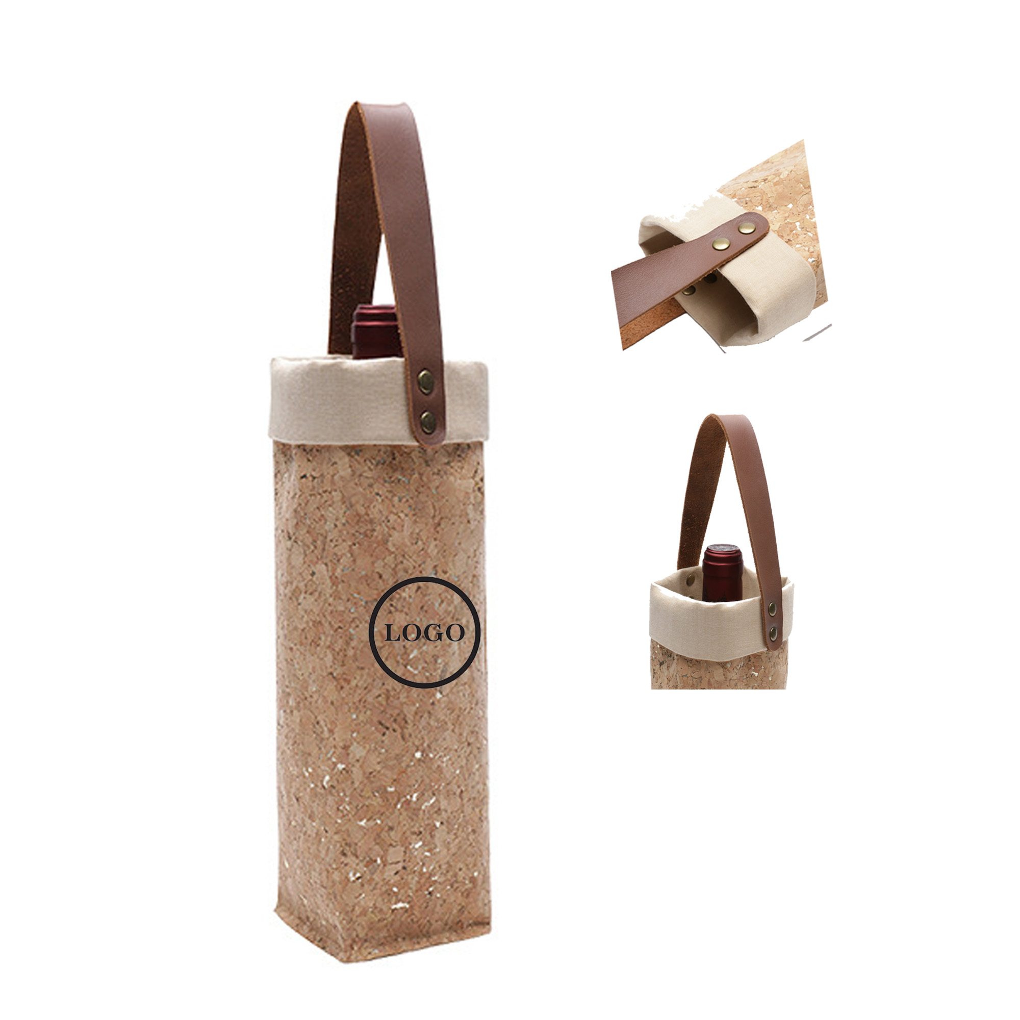 Reusable High-Grade Cork Wine Bag