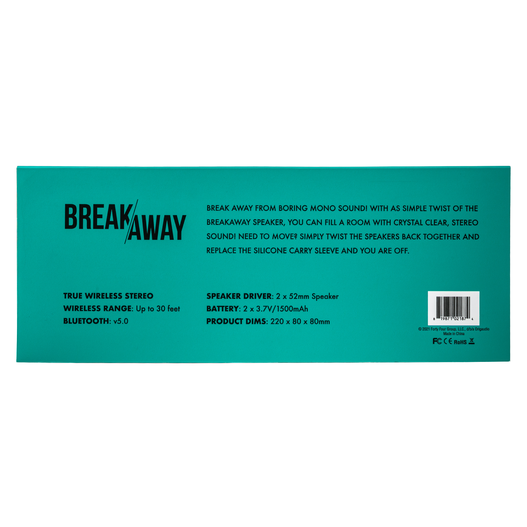 Breakaway Wireless Bluetooth Speaker 27