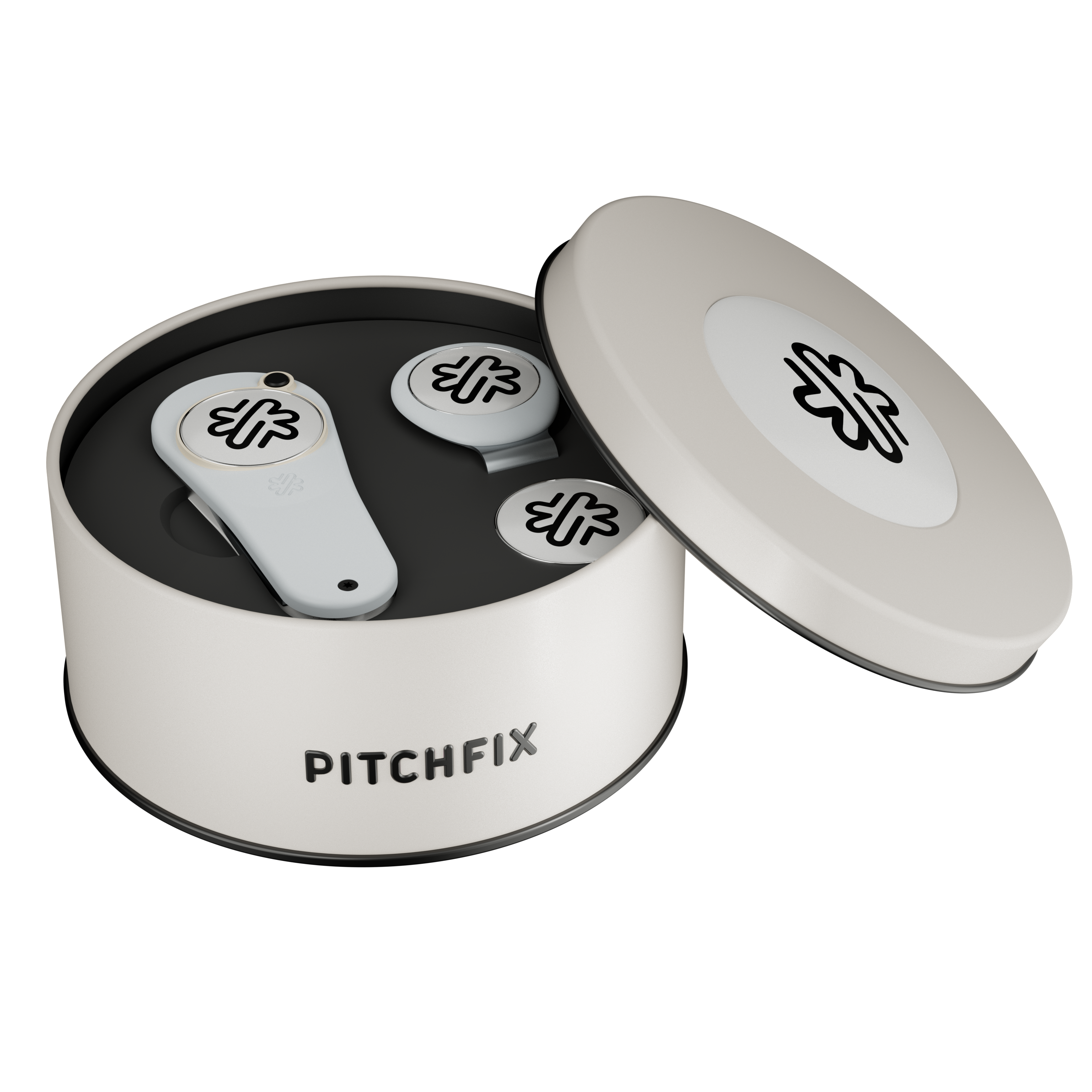 Pitchfix Original Golf Divot Tool in Round Tin 7