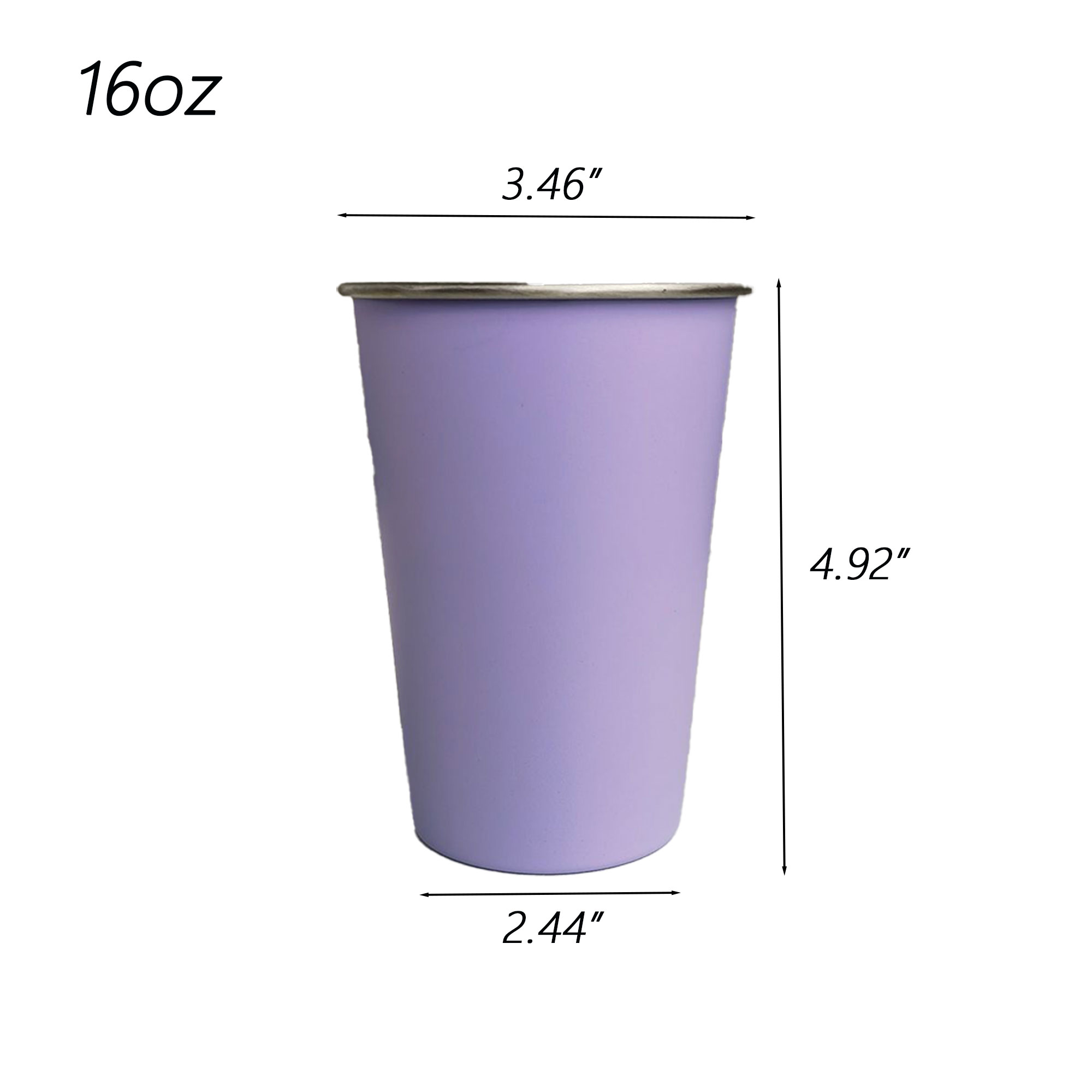 Single-Layer Thin Aluminum Cup 13