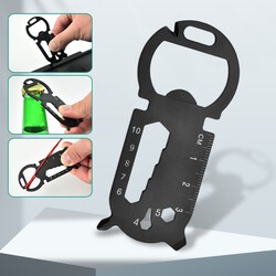 Multifunctional Stainless Steel Metal Tool Card