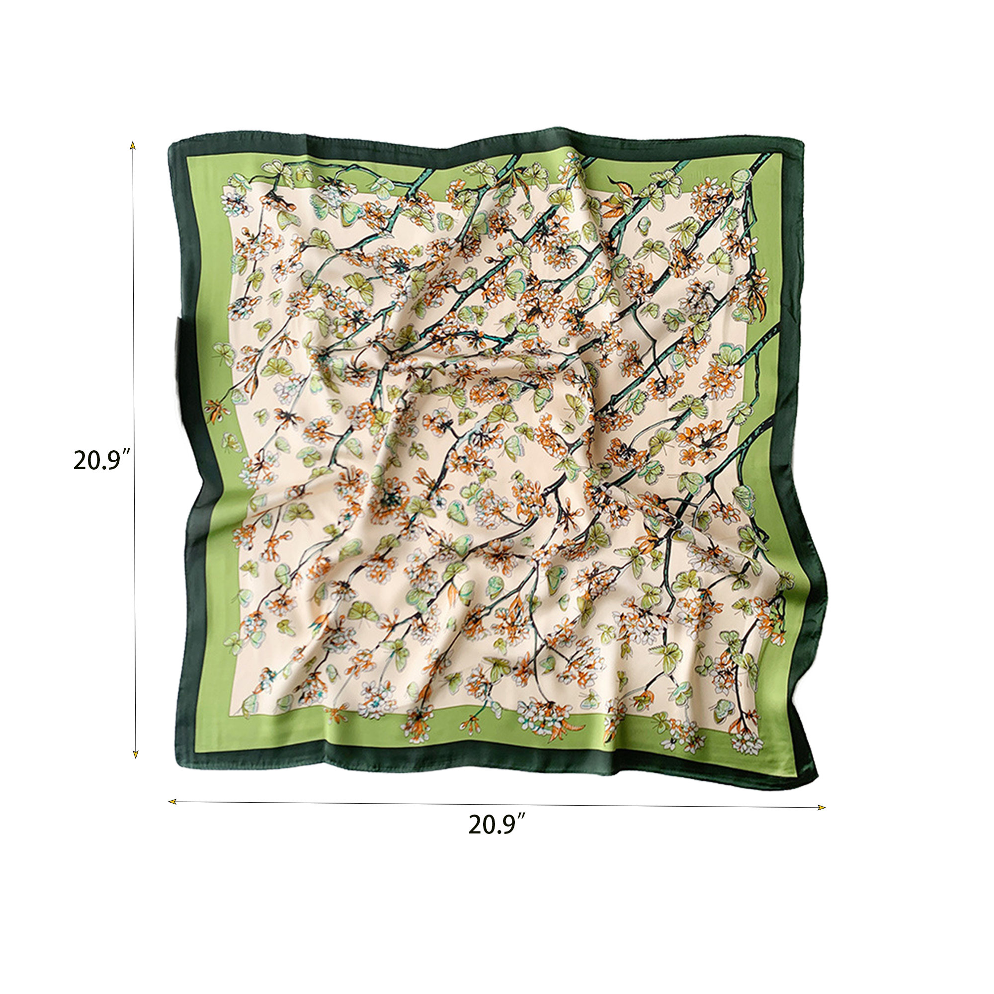 16 Momme Silk Printed Scarf 5