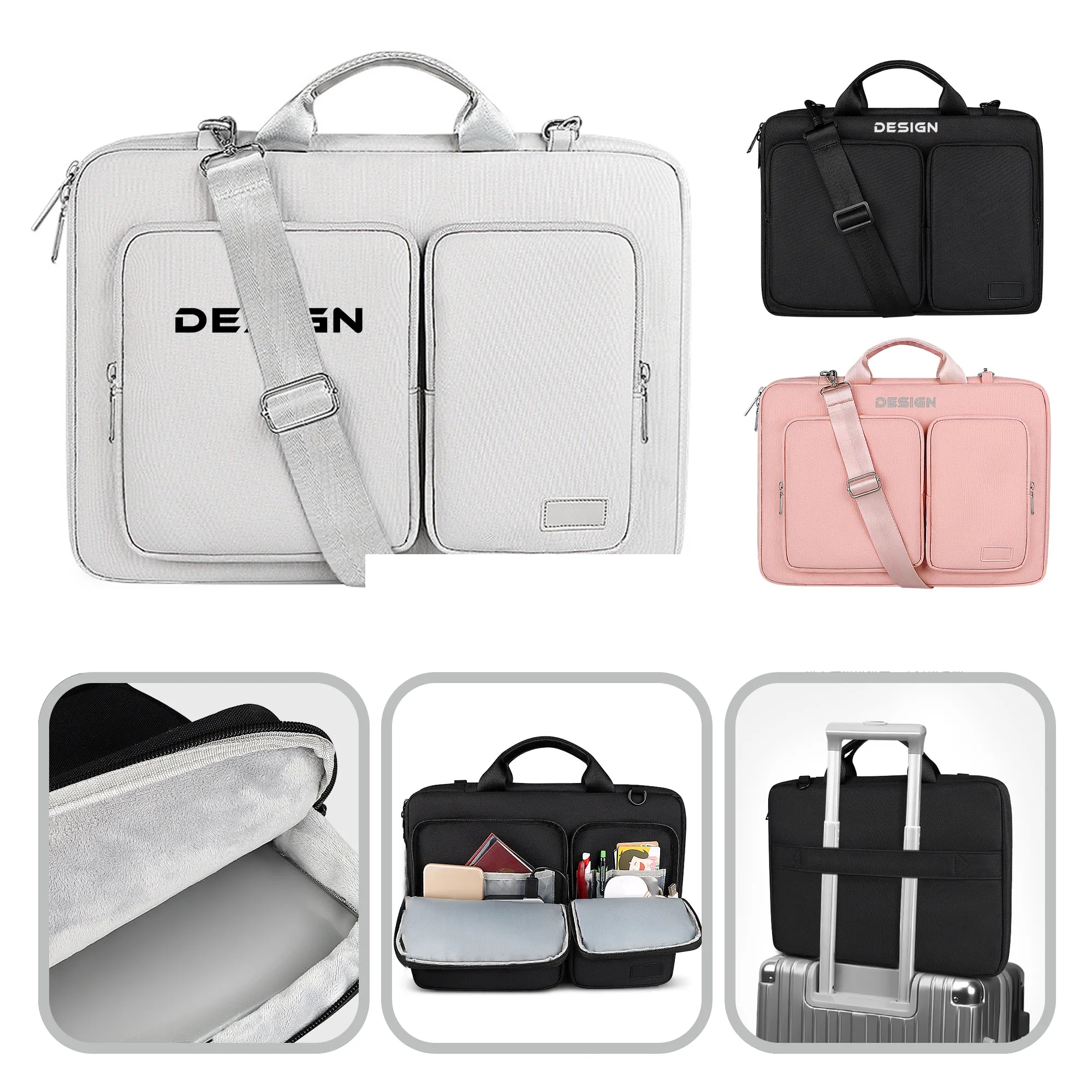 Laptop Messenger Shoulder Bag