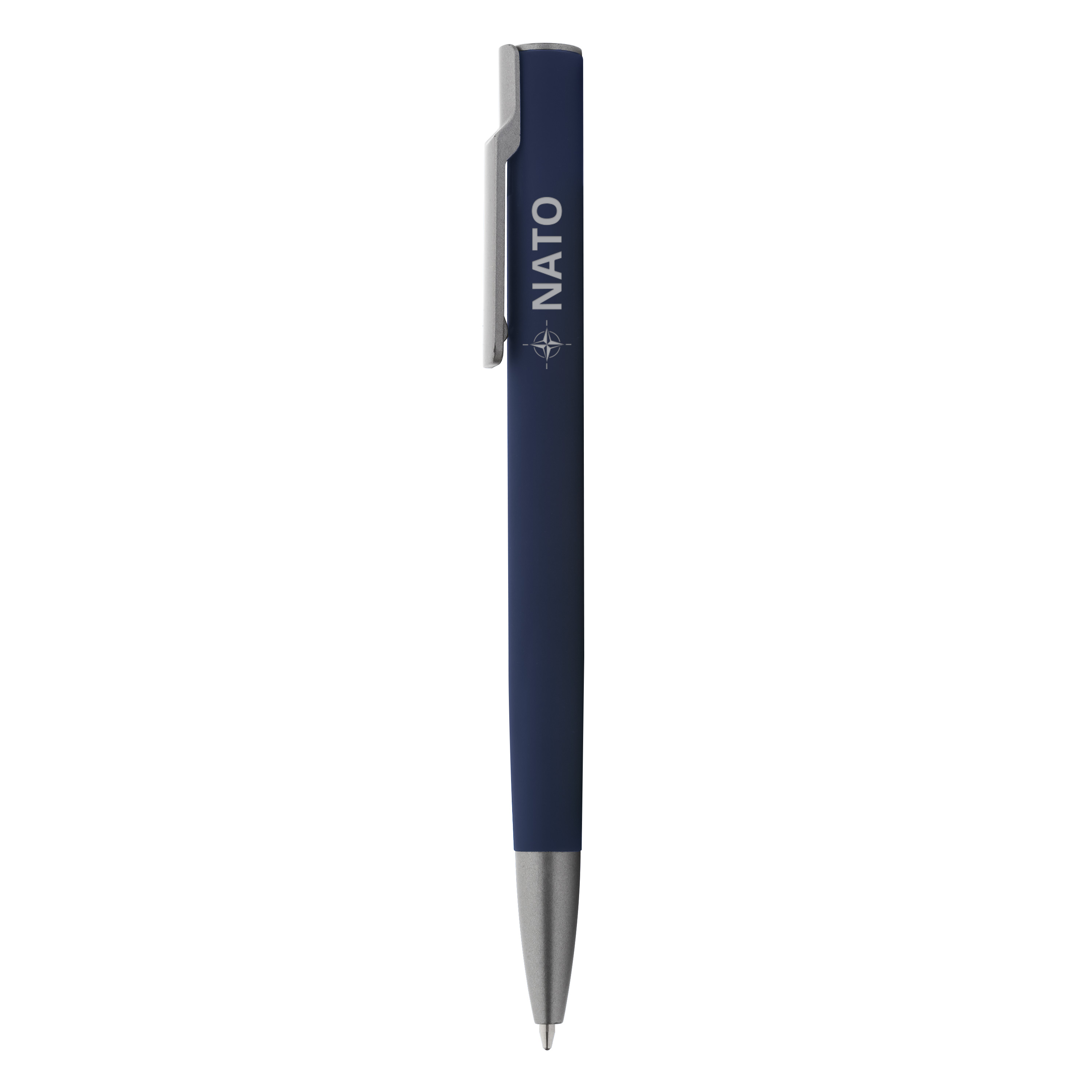 Strata Recycled Aluminum Clip-Click Ballpoint 4