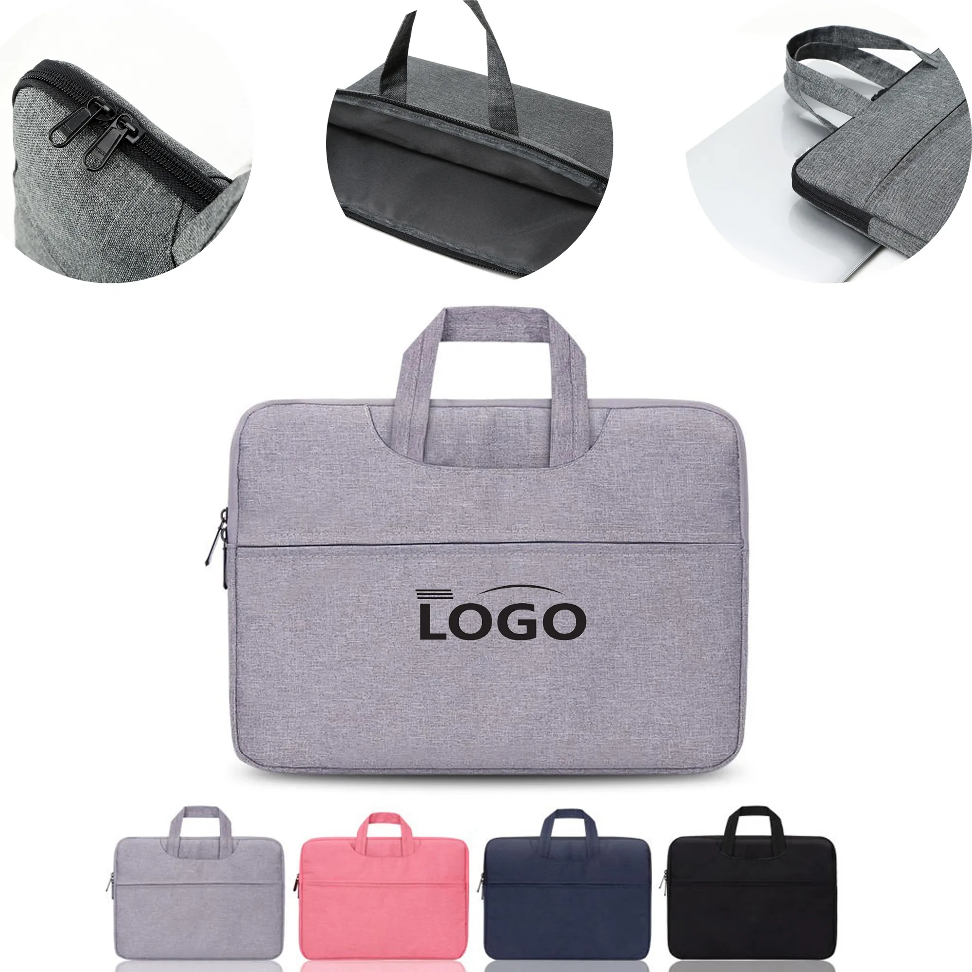 15.6 inch Water Resistant Slim Computer Laptop Carry Case 5