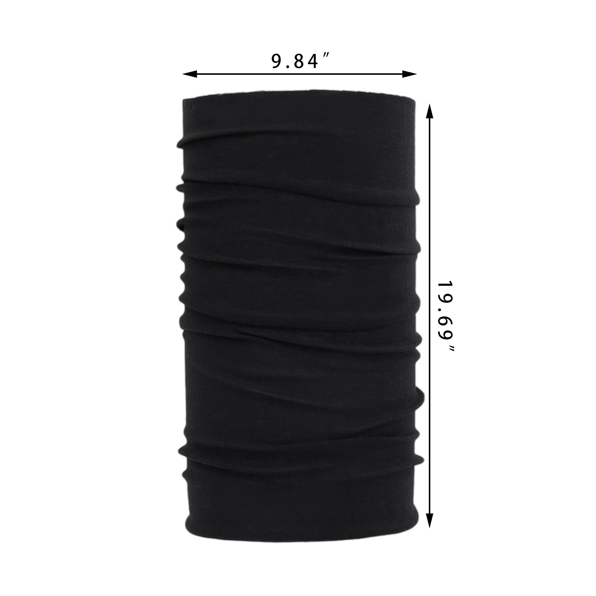 Seamless Neck Gaiter With Full Color Digital Printing 3
