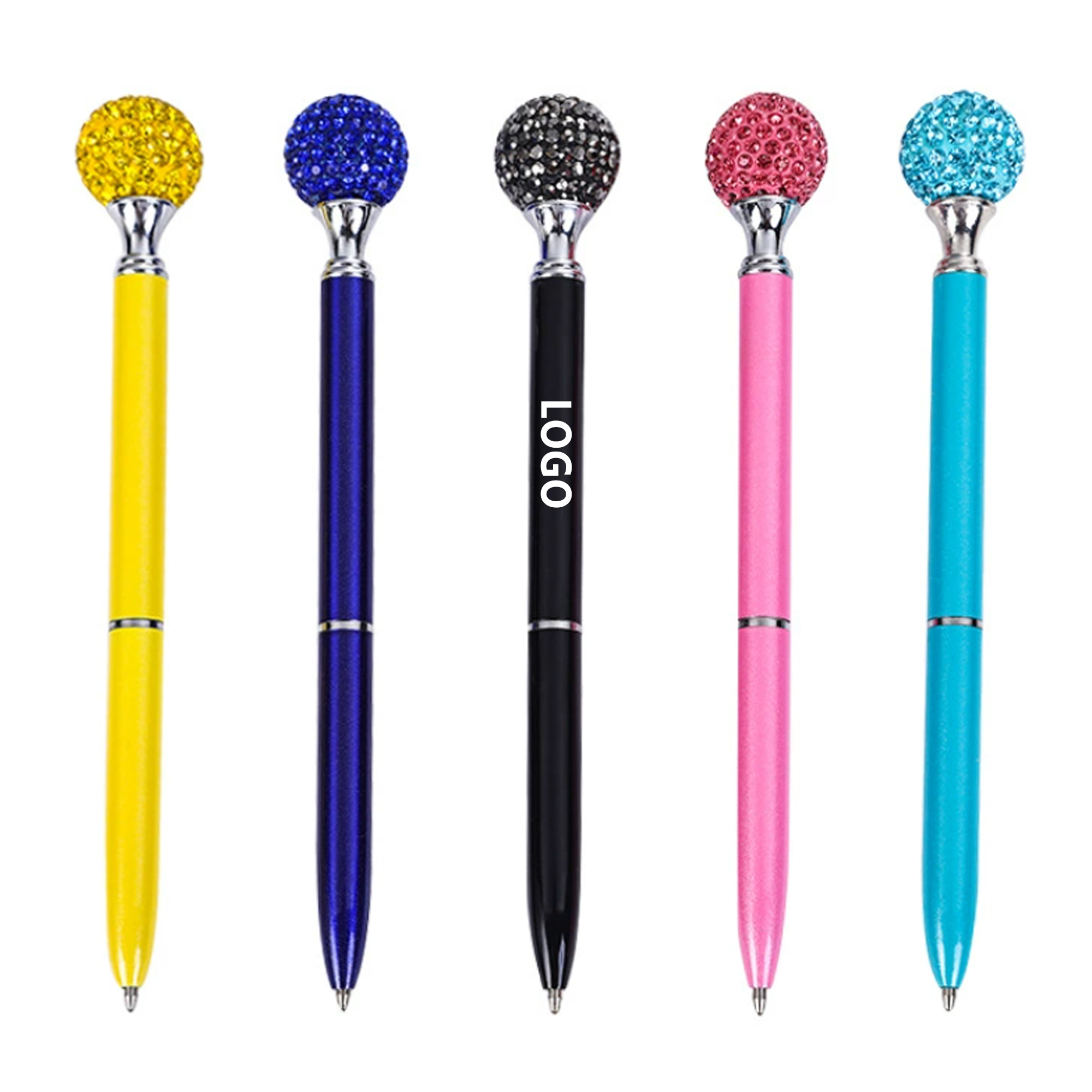Diamond Ball Flower Ball Metal Pen 4
