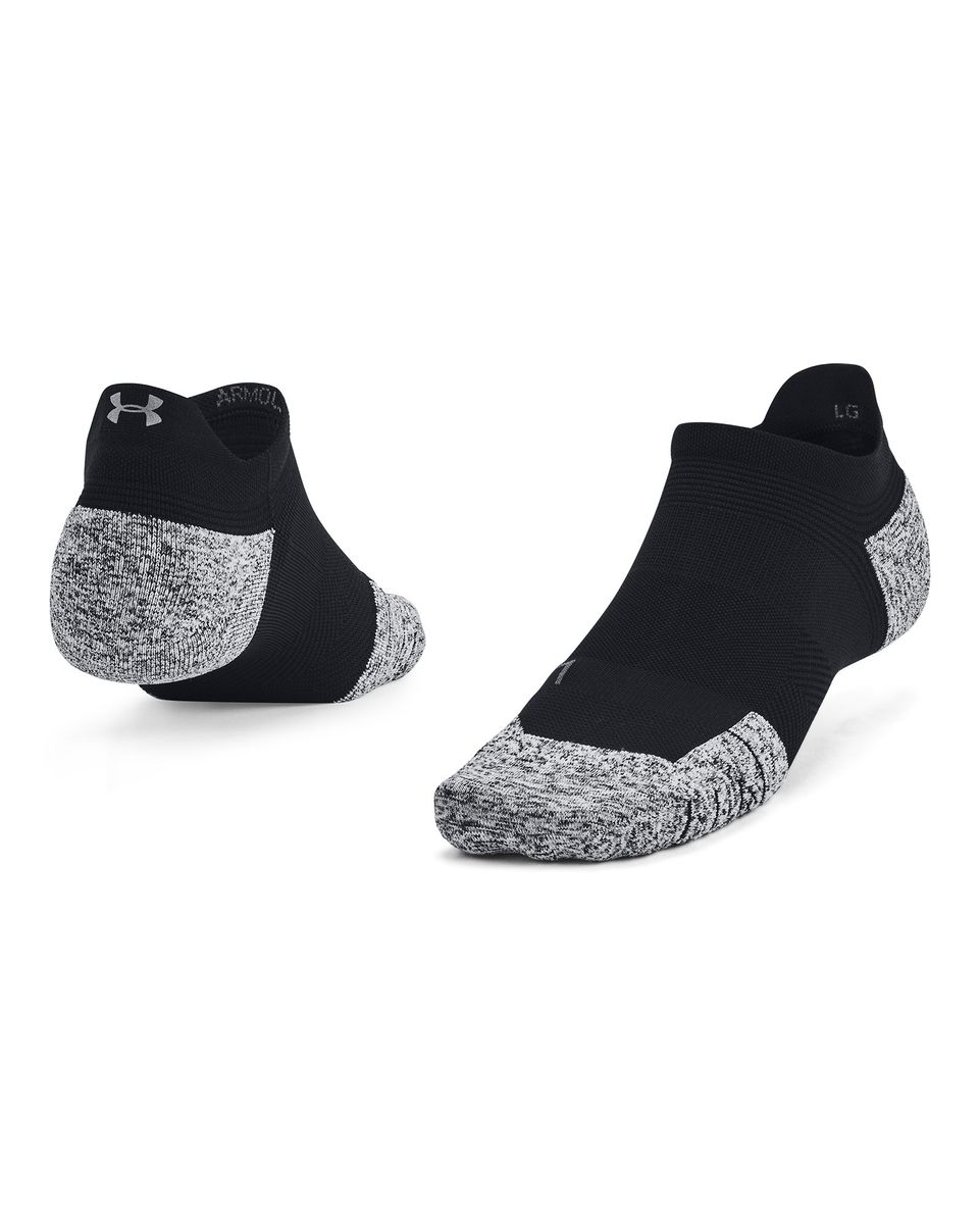 UA ArmourDry Run Cushion Unisex No Show Tab Socks 11