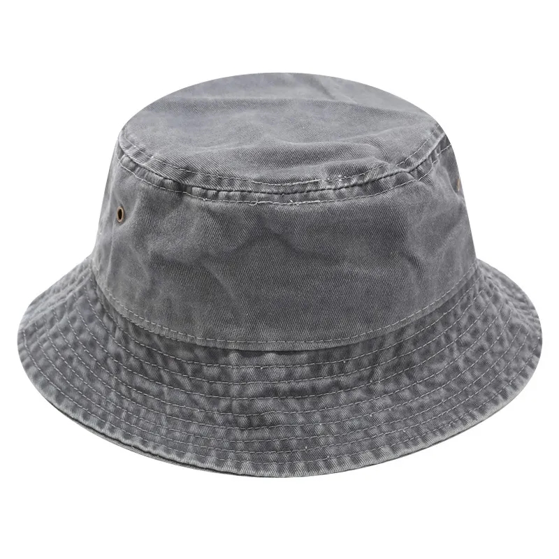 Washed Cotton Bucket Hat MOQ 50 PCS 22