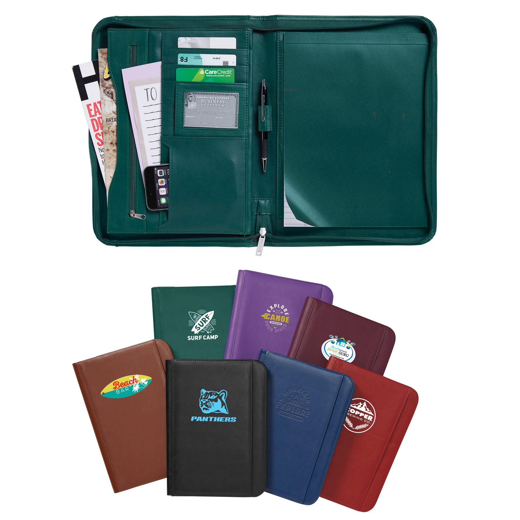 Deluxe Padfolio WithLeather Folio Matte Finish For Office
