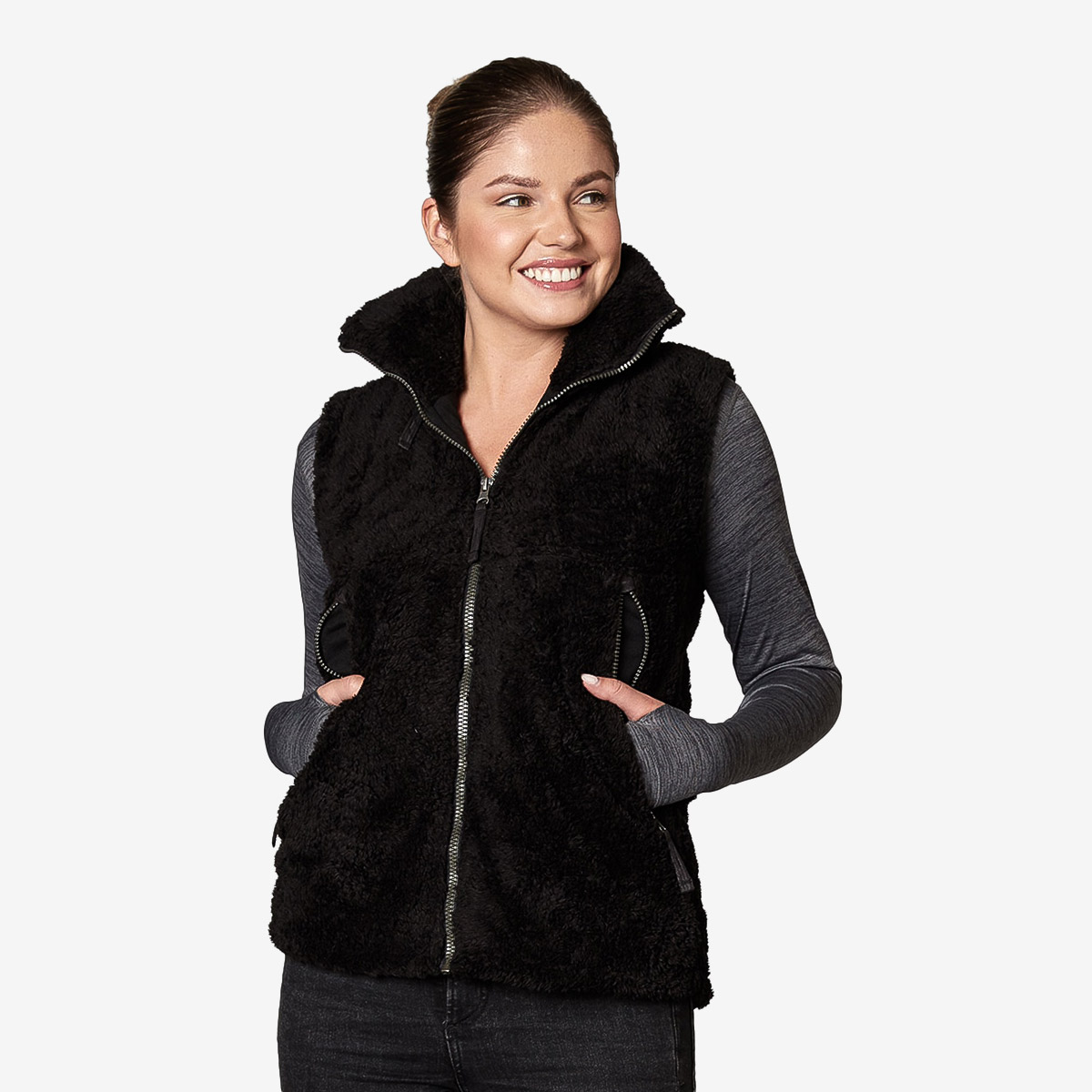 Ladies' Ursa Sherpa Vest 13