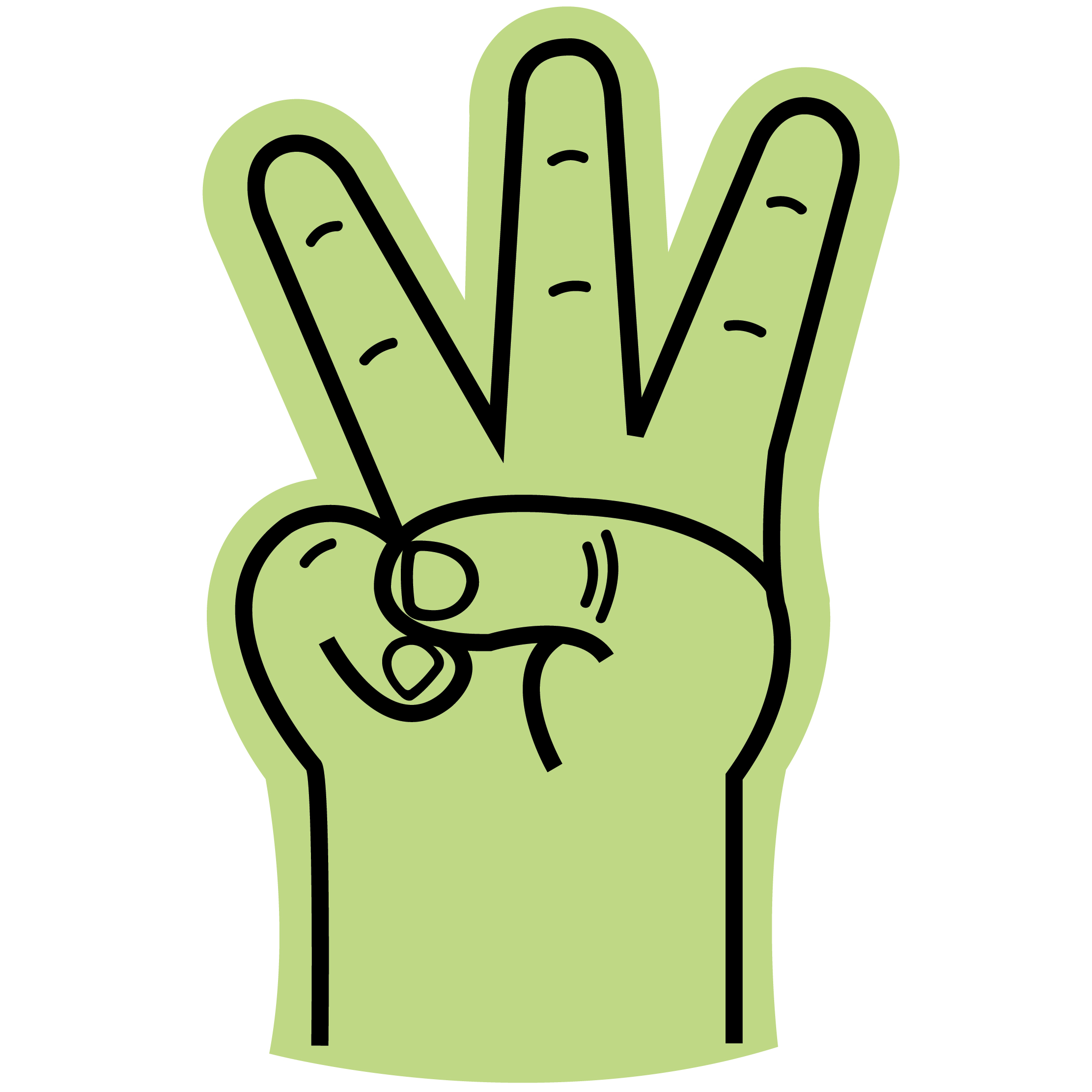 3 Finger Hand 70