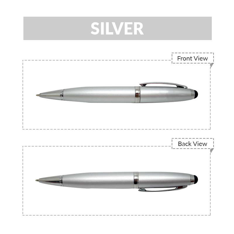 Metal Stylus Pen USB Flash Drive 16