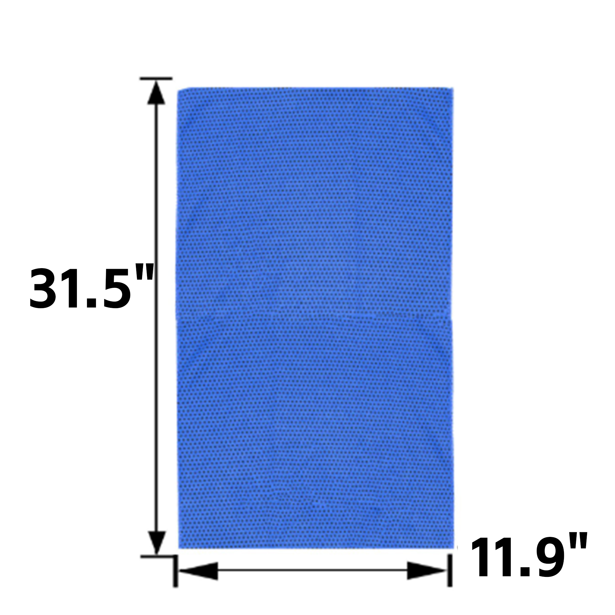 Extended Cooling Ice Towel Scarf to Beat the Heat 6