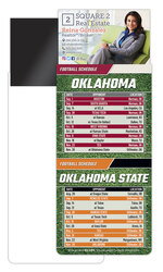Magna-Card Business Card Magnet Football Schedules (3.5x9)