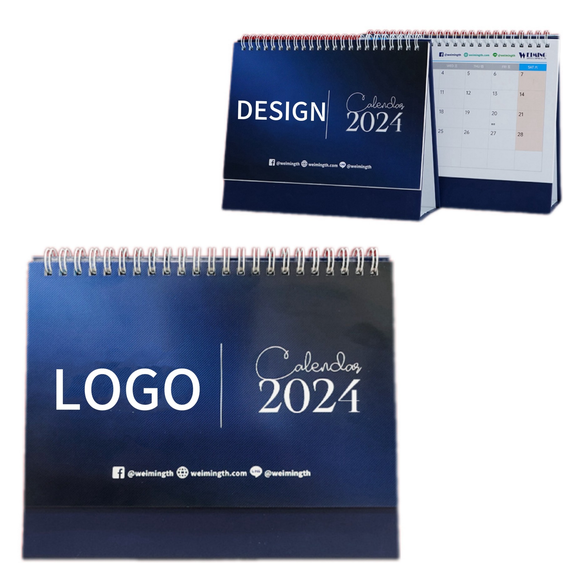 Custom Desk Calendar