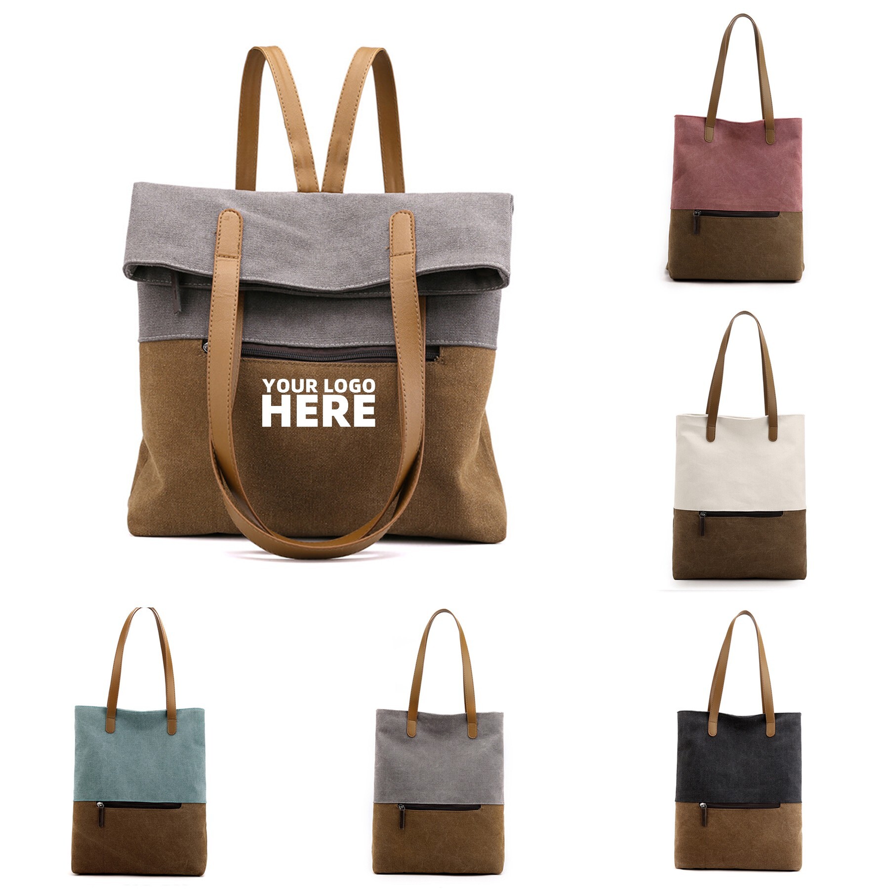 Tote & Shoulder Convertible Pack