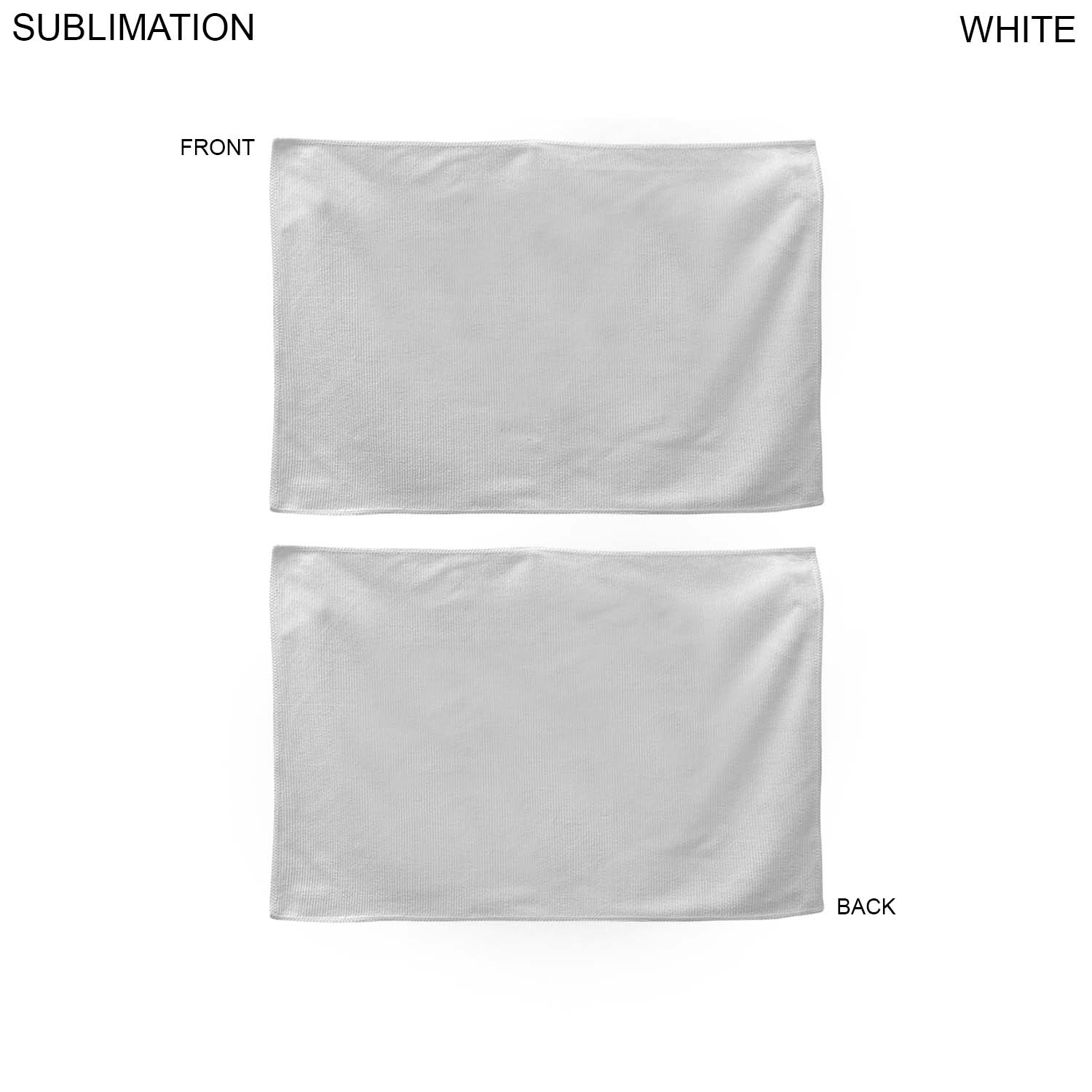 Microfiber Dri-Lite Terry Team and Sponsorship Towel, 12x18, Sublimated Edge to Edge 2 sides 17