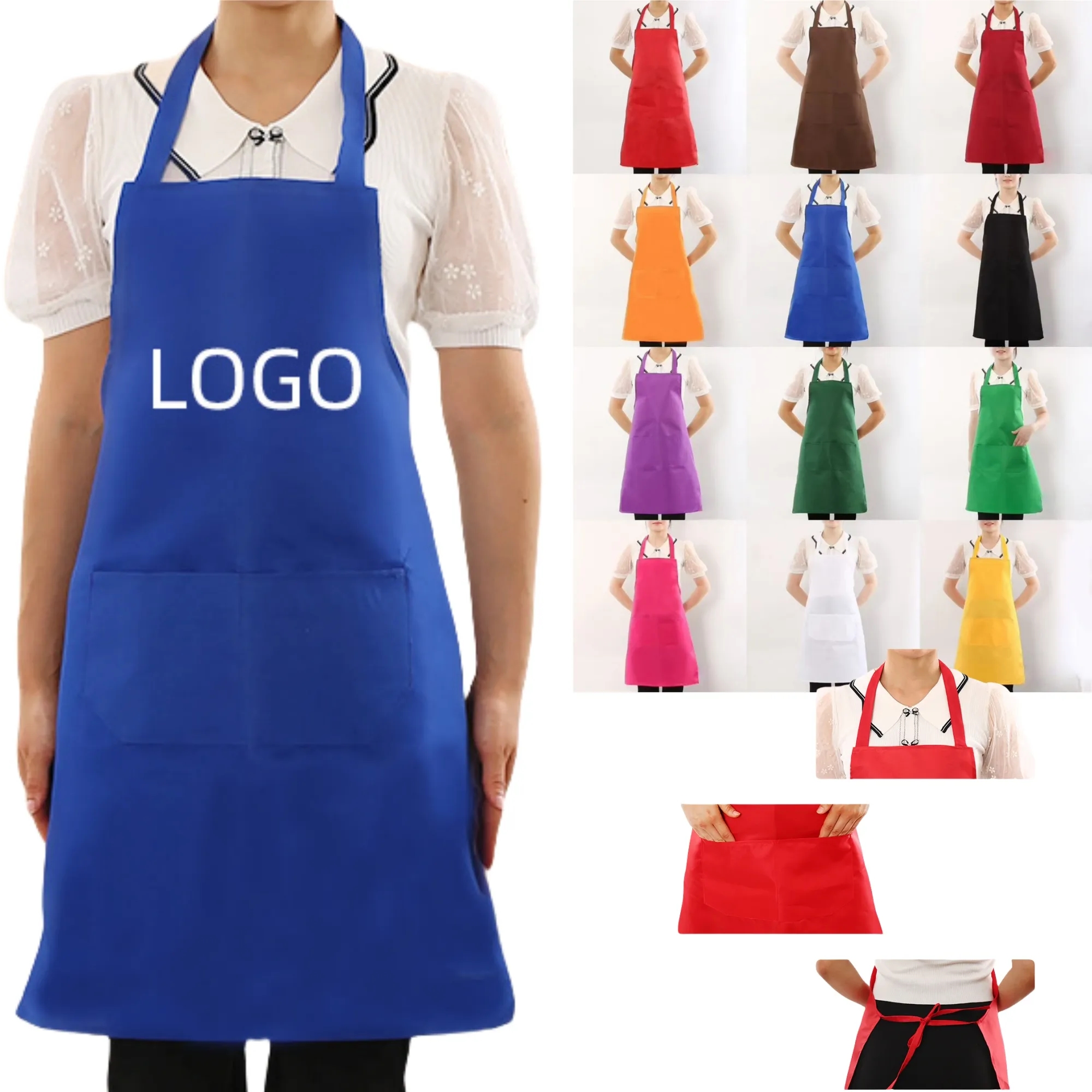 Promotional Customized Neck Strap Apron