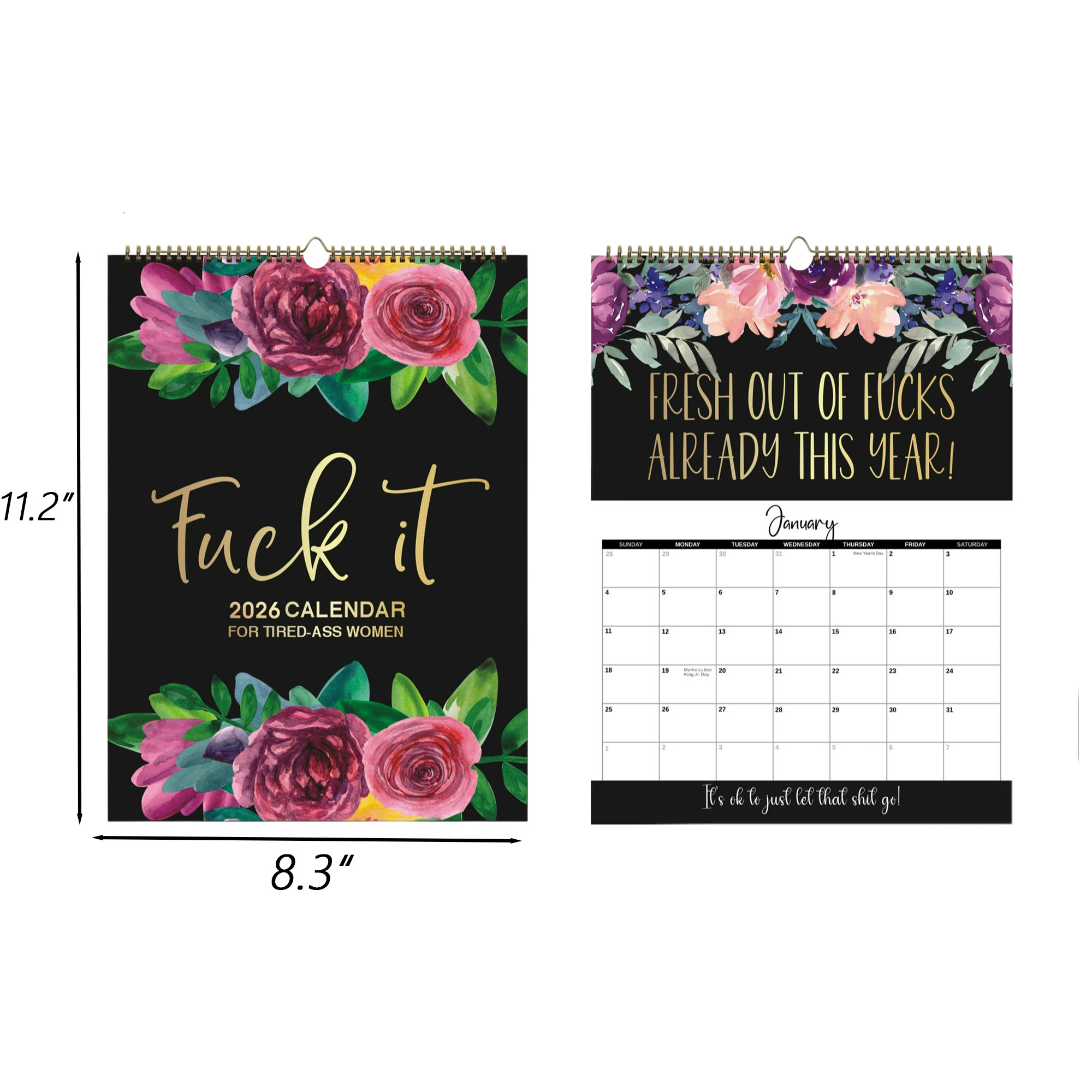 2026 Calendar for Tired Women 7
