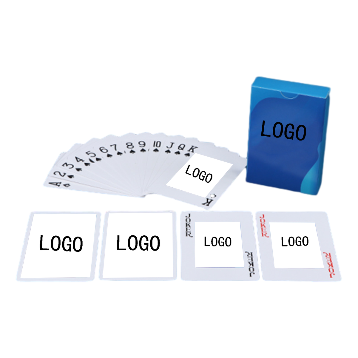 320GSM Customized Standard Playing Cards