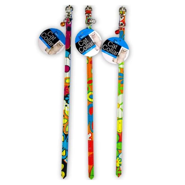 Cat Collar With Bell - Assorted Colors 3