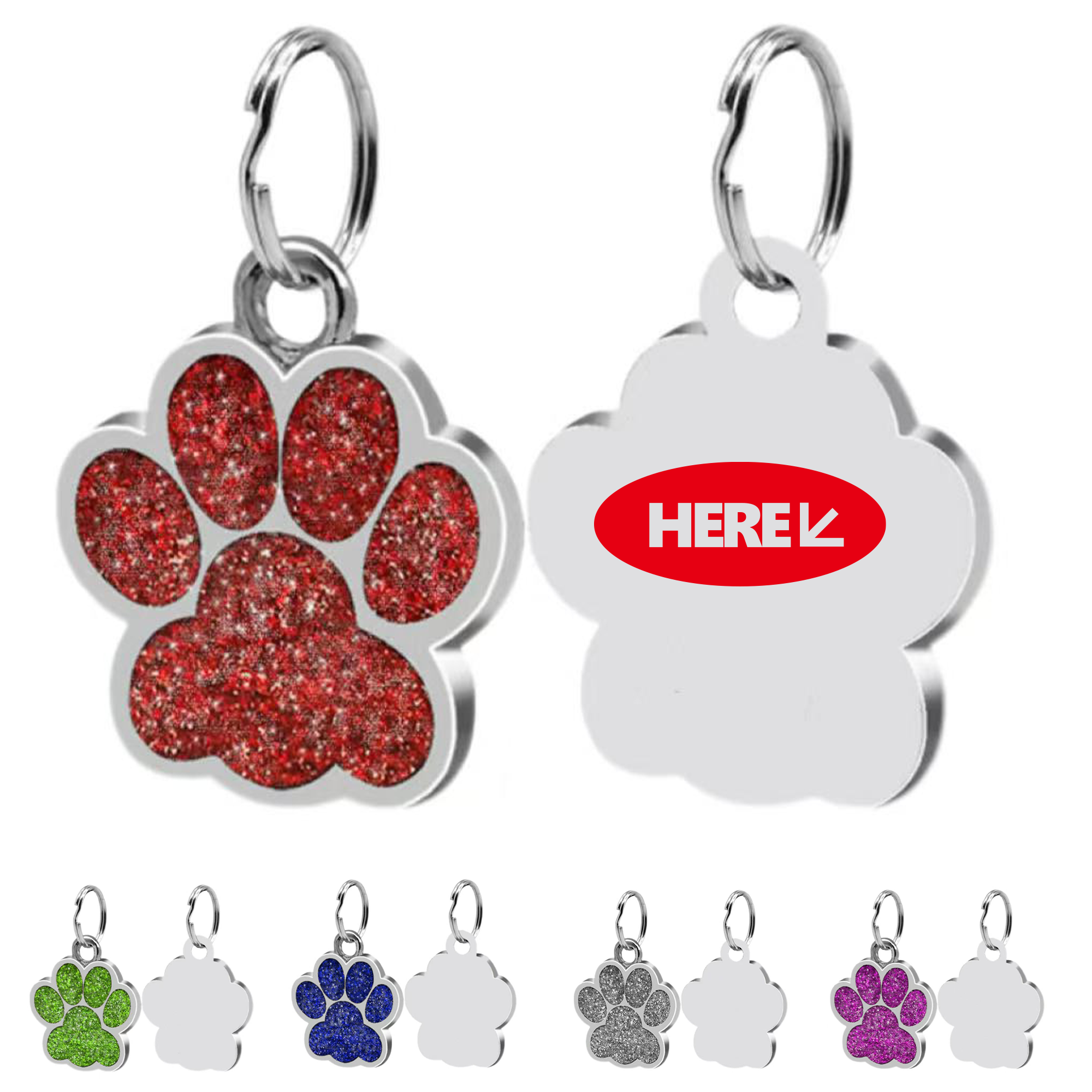 Stainless Steel Dog Paw Accessory 3