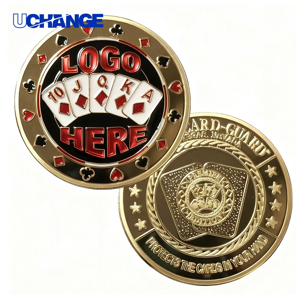 Custom Poker Medal for Awards