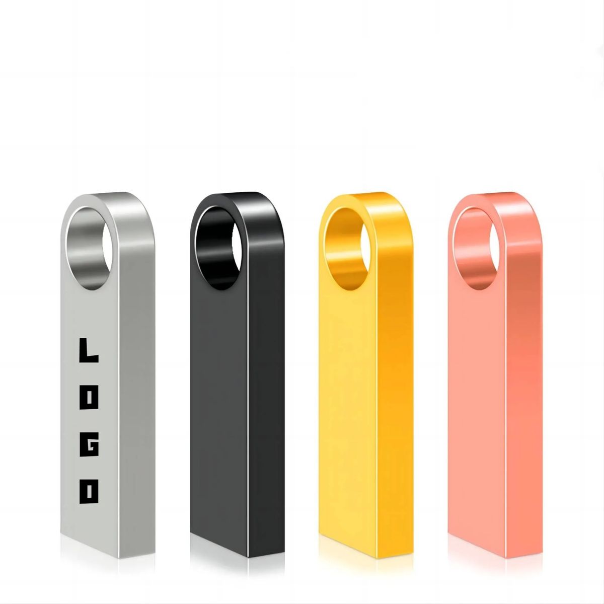 MOQ 20 Metal 8GB Flash Drive 6