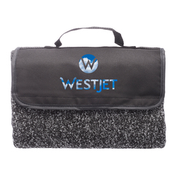 Wagon Train Roll-Up Picnic Blanket (Full Color Imprint)