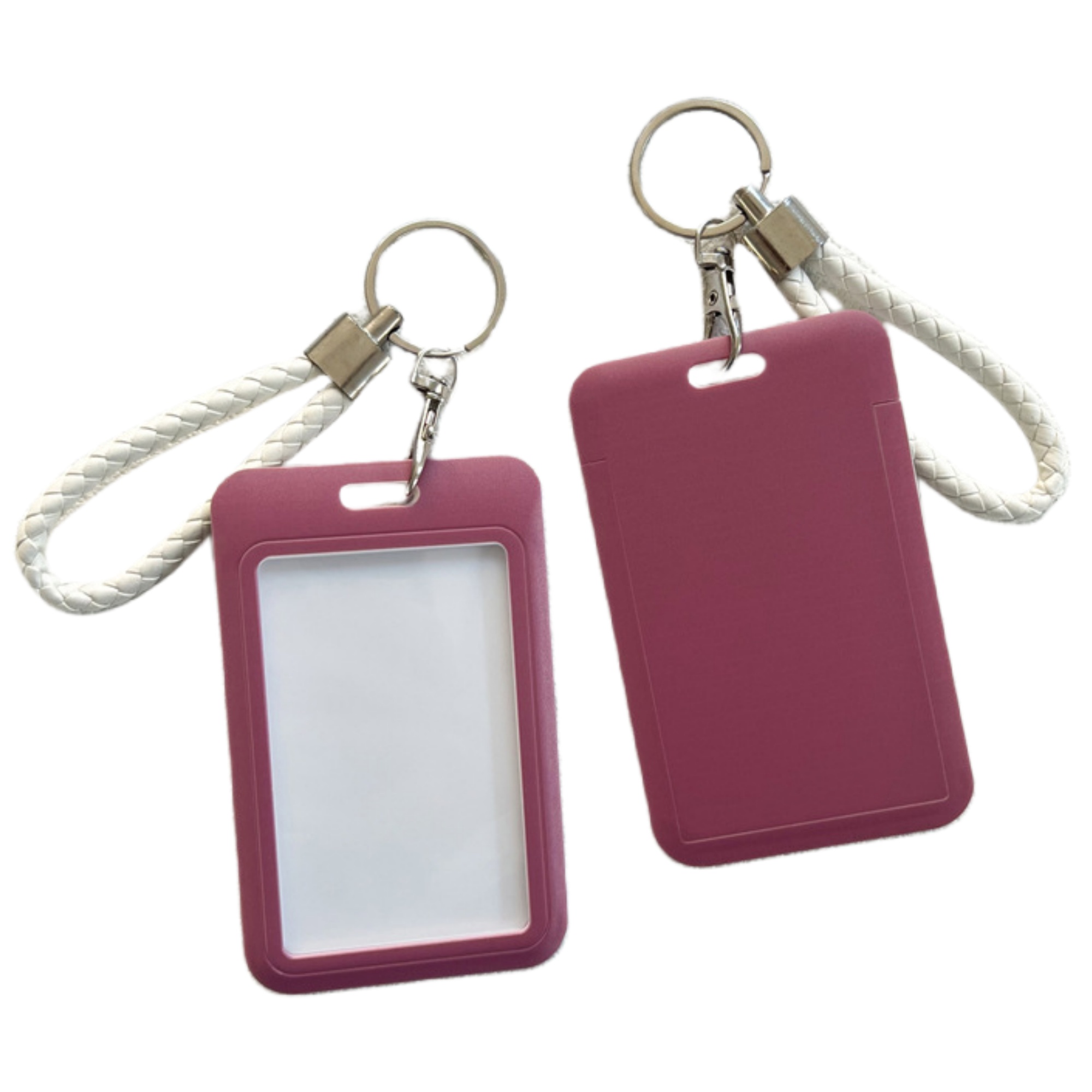 ID Badge Bus Card Holder Keychain 20