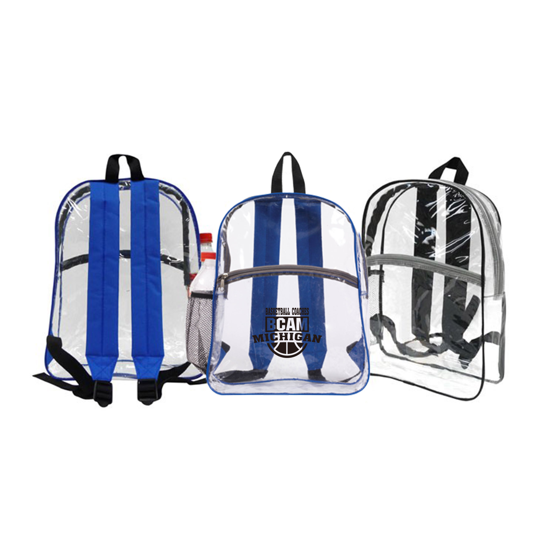 Clear Zipper Backpack 7