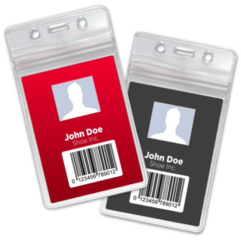 Zip Badge Holders