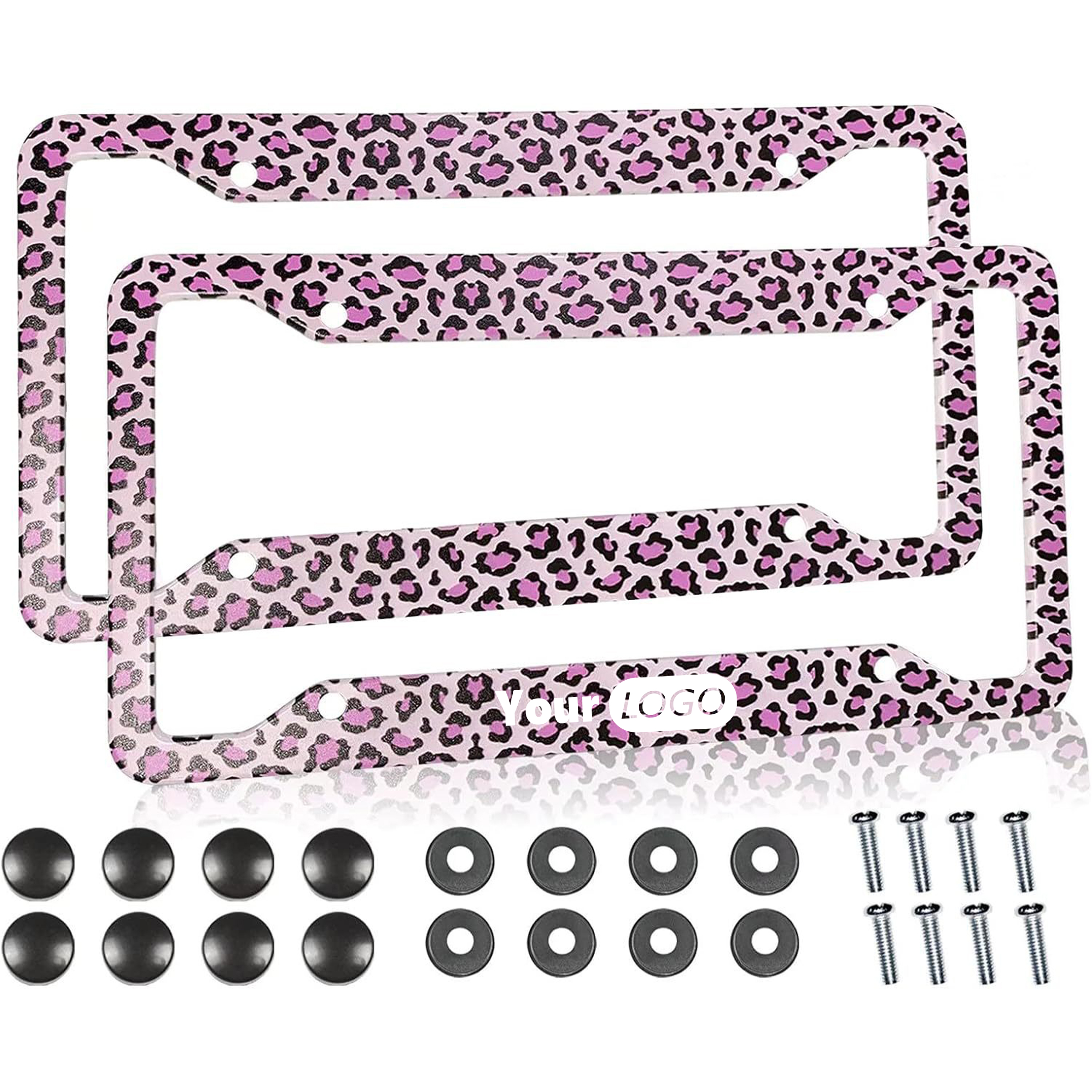 Aluminum Vibrant Wild Plate Frame 6