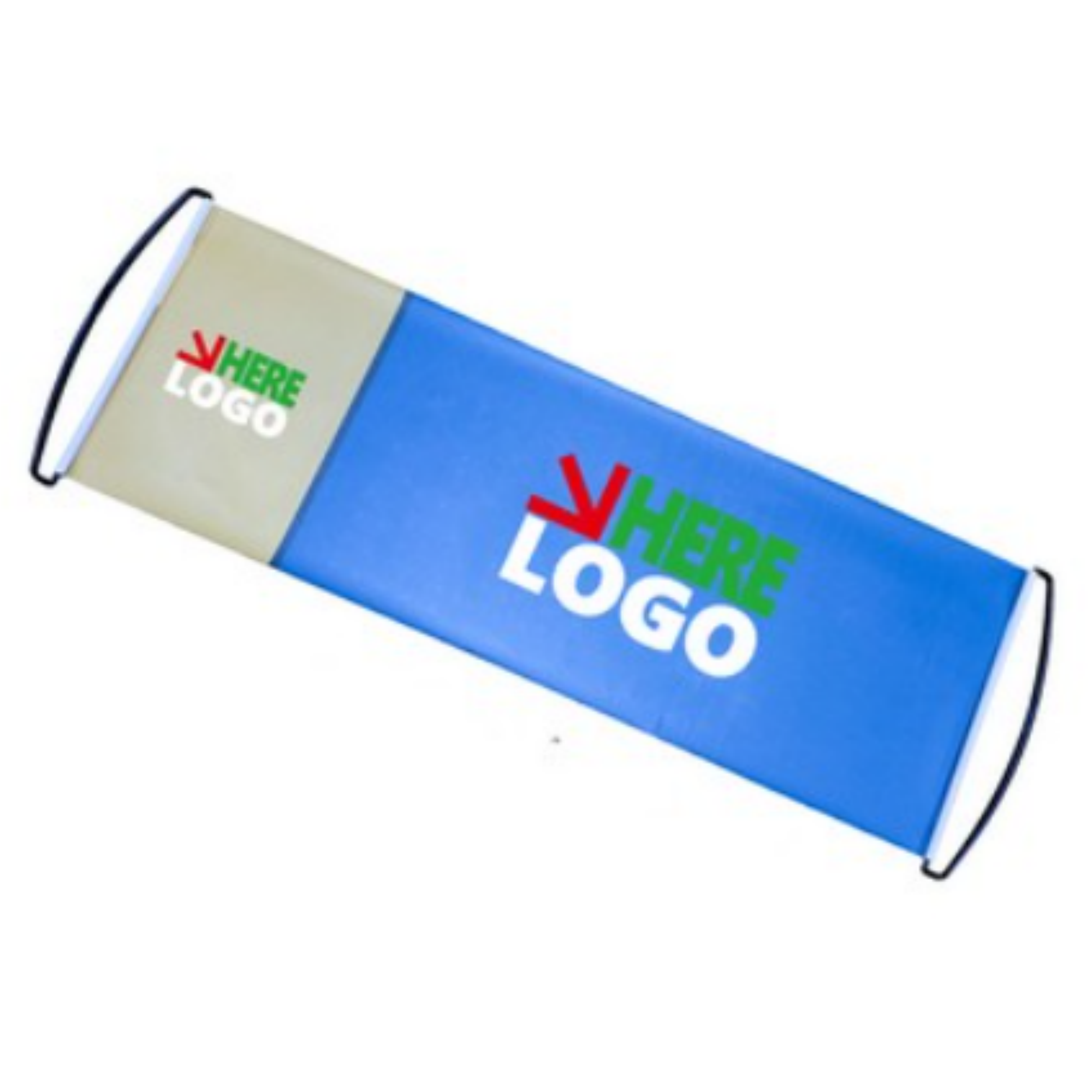Hand Held Retractable Scrolling Banner