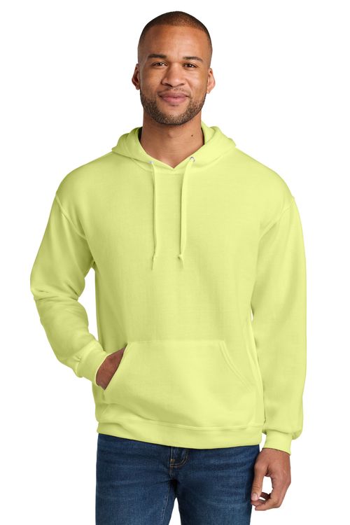worldwide_です Jerzees Ultimate Unisex CVC Ring Spun Hooded Sweatshirt