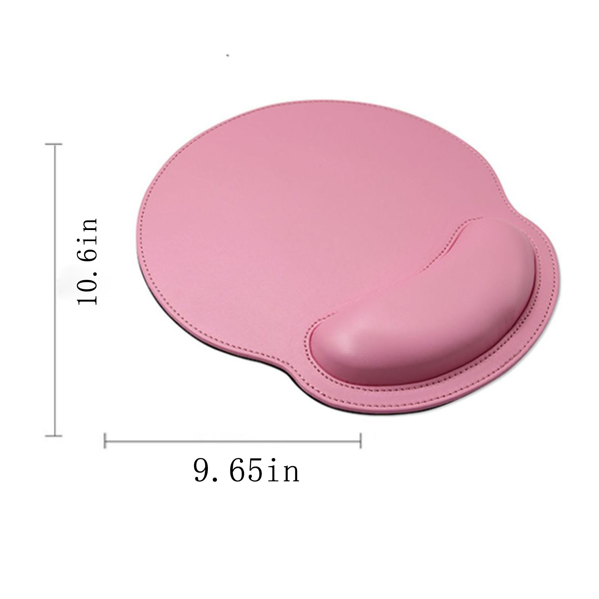Ergonomic PU Leather Wrist Rest Mouse Pad 10