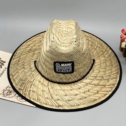 Straw Lifeguard Hat
