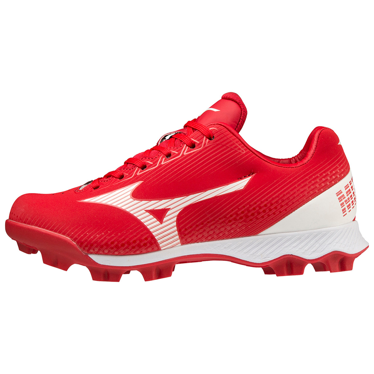 Mizuno Wave Lightrevo JR Low Molded Rubber Baseball Cleat 6