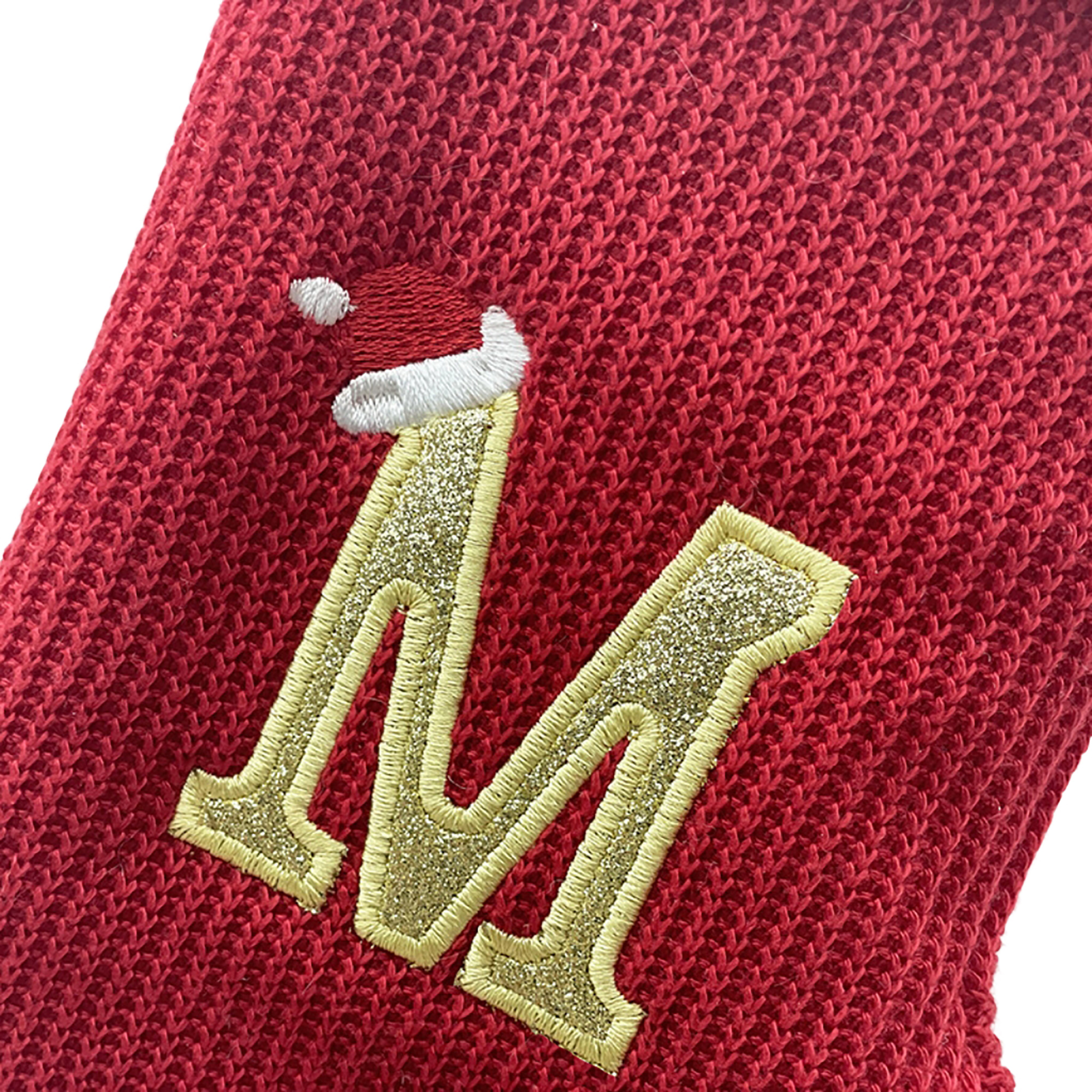 Christmas Stockings Monogrammed with Letters 12